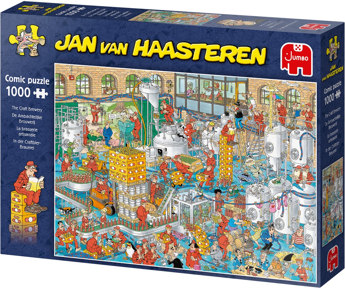 Jan van Haasteren - De Ambachtelijke Brouwerij - 1000 stukjes puzzel — afbeelding 3