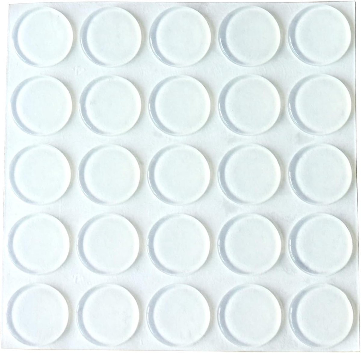 Elastische transparante pads voor meubels - 25 stuks