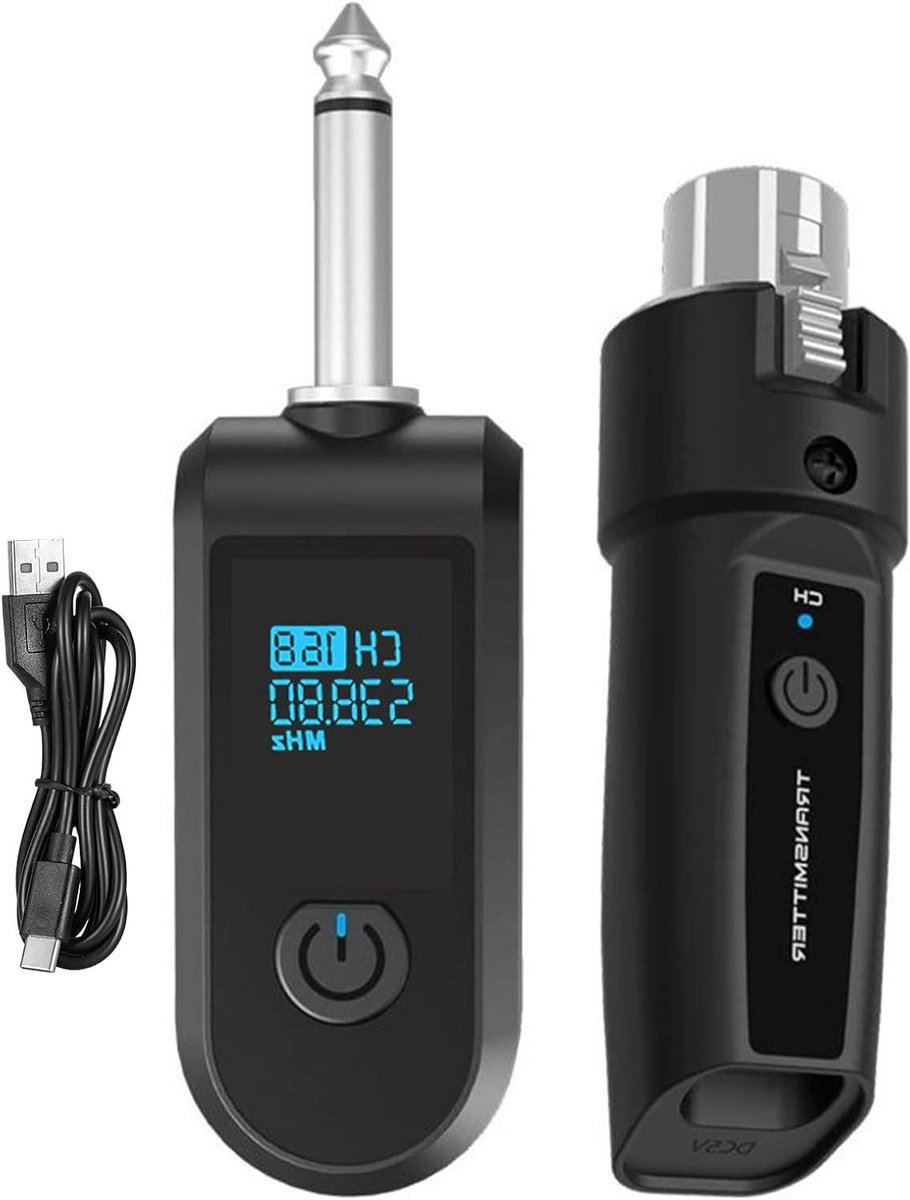 Audio Zender Ontvanger - Draadloos Systeem - Muziek Streamen - Stabiele Frequentie - 30 Meter Bereik - Model A