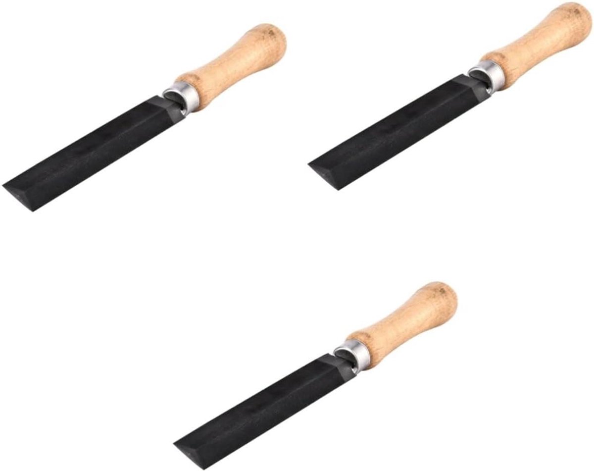 Gitaar Nut Vijl - Muzikanten Gereedschap - Instrument Onderhoud - Duurzaam Slijtvast - 3 Stuks 19cm - Zoals Afgebeeld
