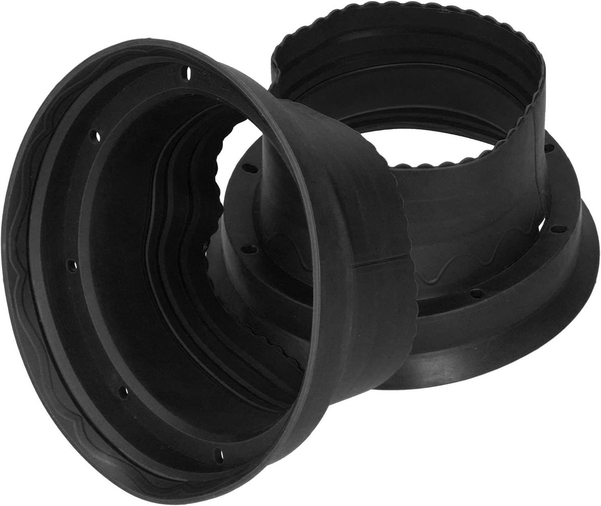 Speaker Covers - Adapter Pads - Geluid Verbeteren - Resonantie Demping - 2 Stuks - Zwart