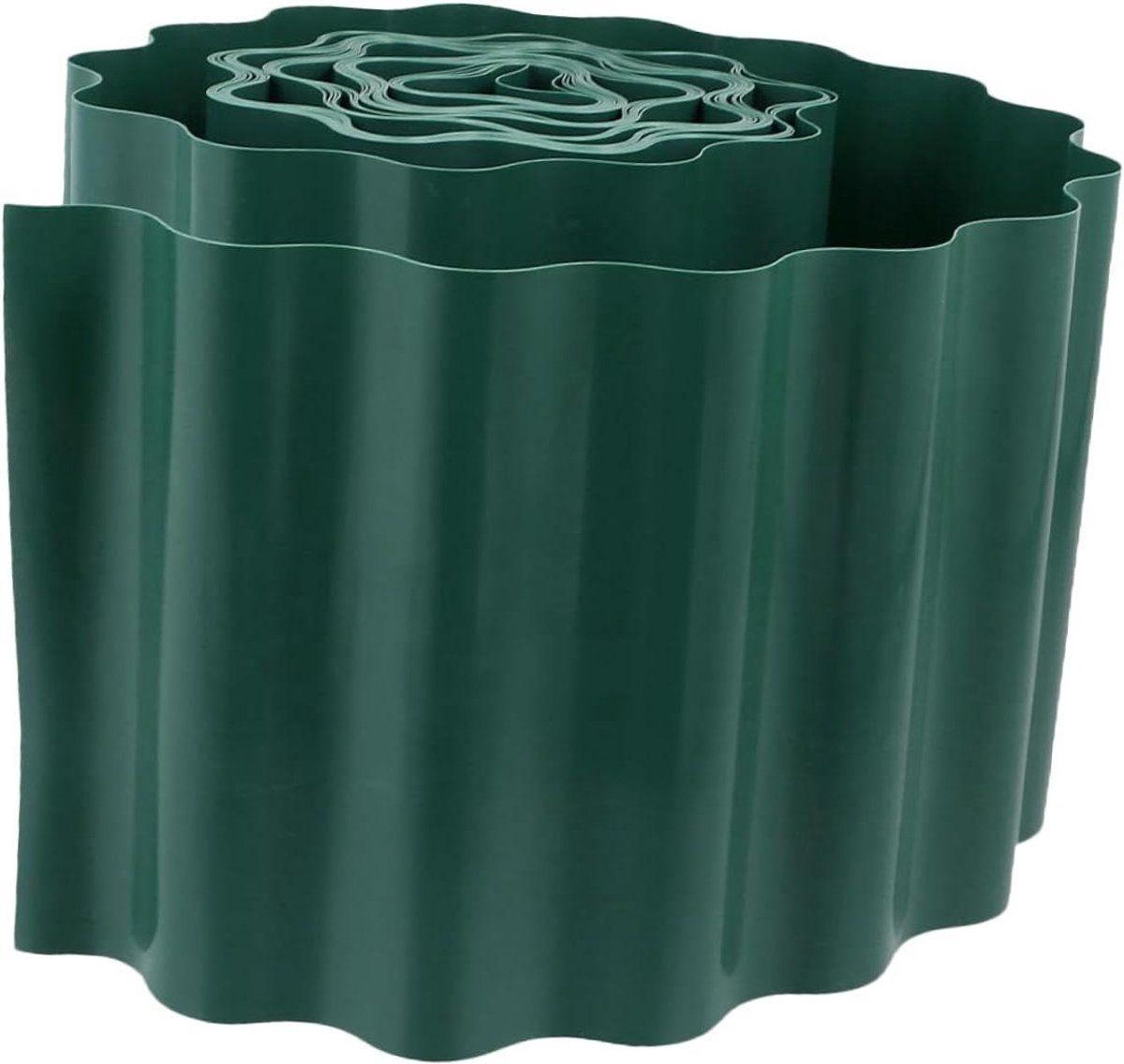 Tuinrand Hek - Gazonrand Bloembed - Tuin Decoratie - Flexibel Kunststof - 750 Gram - Groen
