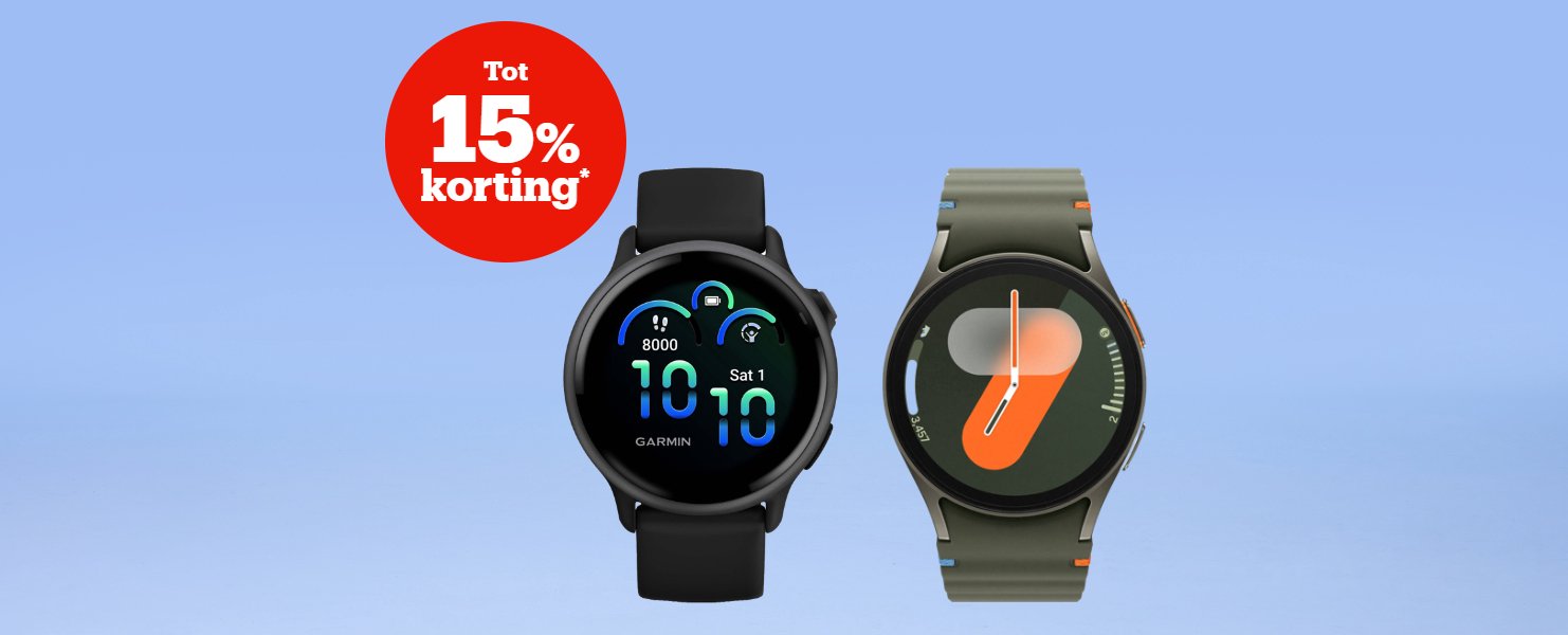 Tot 15% korting*