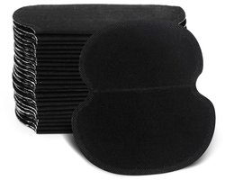 Okselpads - 100 Stuks - Pads - Zweet pads - Herbruikbare Anti Zweetpads - Anti zweet plekken - Okselpads Unisex - Anti Transpirant - Oksel Bescherming - Zakformaat - 12x9.5cm - Zwart