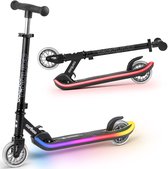 Cariboo LEDStar - Step - Scooter - Tweewielige step met lichtgevend LED-platform - Verstelbaar Stuur - Blauwgroen