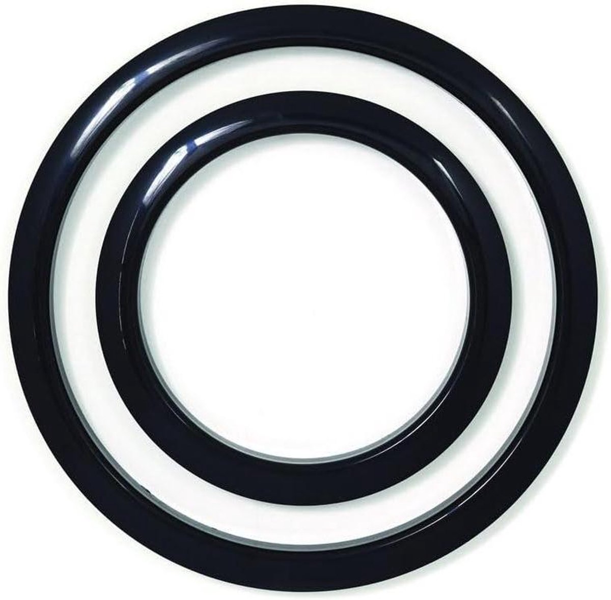 Drum Gat Beschermer - Bass Drum Ring - Drum Bescherming - Compact Ontwerp - 10 cm - Zwart