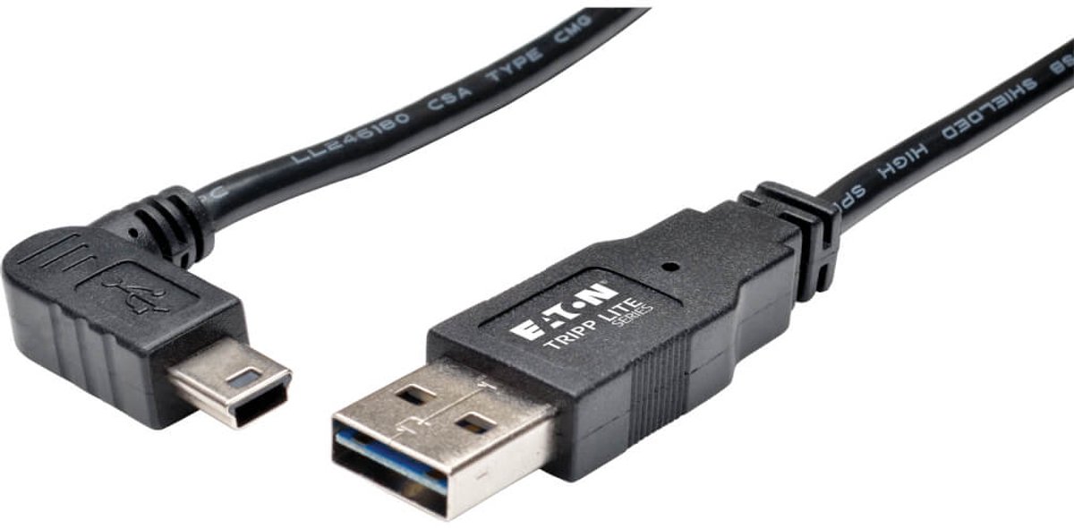Tripp Lite UR030-006-RAB USB-kabel 1,83 m USB 2.0 USB A Mini-USB B Zwart