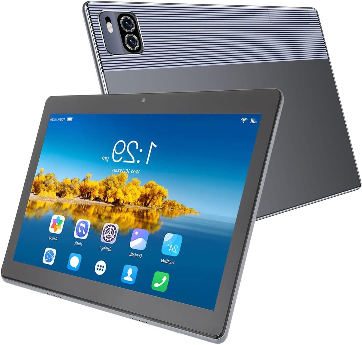 10-inch Tablet - Android Tablet - Entertainment en Werk - Octa Core Processor - 32 GB Opslag - Grijs
