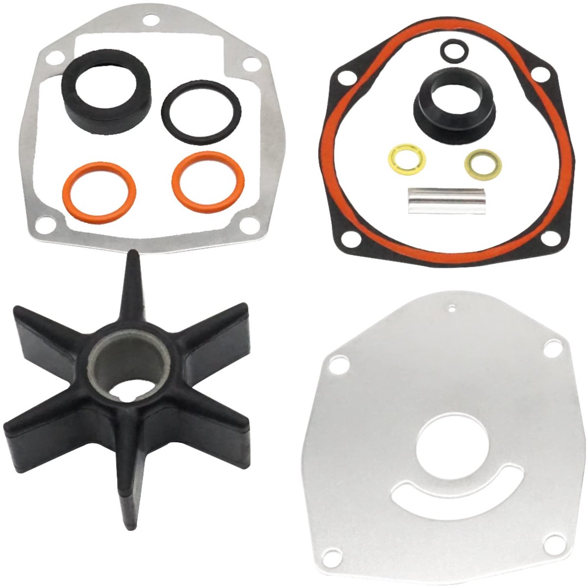 Reparatieset voor buitenboordmotorwaaier - Boottoebehoren - Toepasselijke modellen: 43026T8, 43026Q06, 8M0100526 - Duurzaam