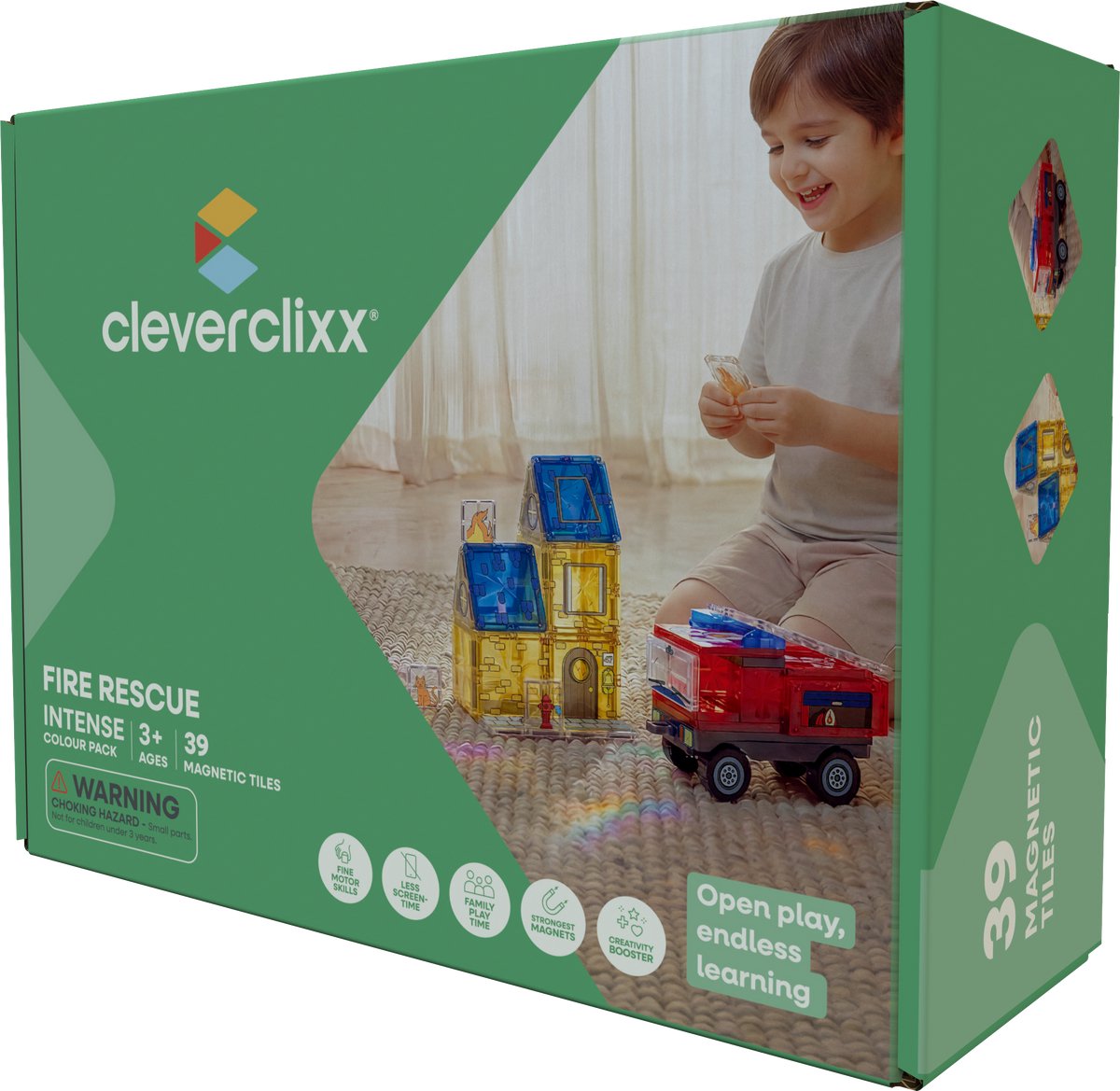 Fire Rescue Pack Intense | 39 pieces | Speelgoed +3 jaar