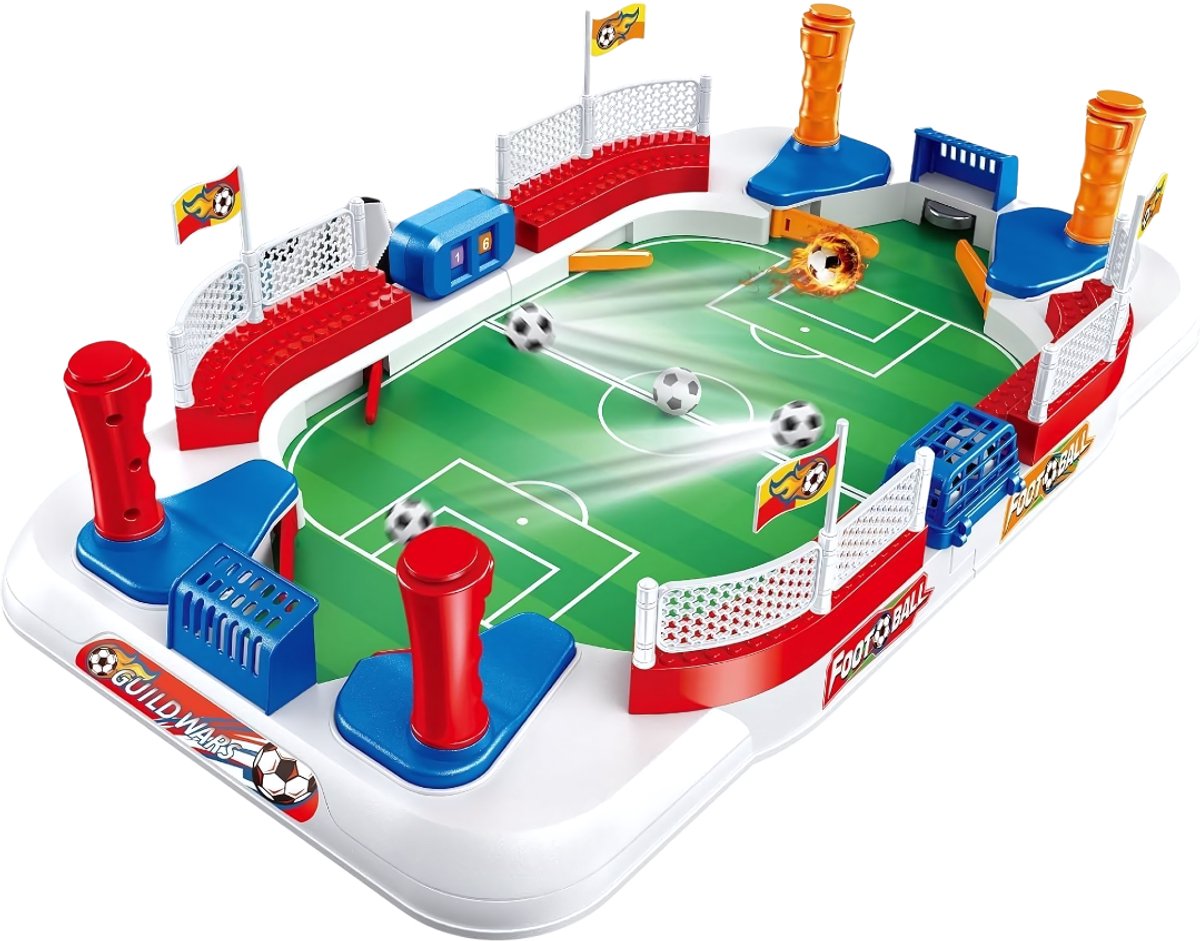 DnA® Voetbaltafel - Airhockey - Airhockeytafels - Voetbaltafel Kinderen - Groen - 55cm x 31cm x 14cm