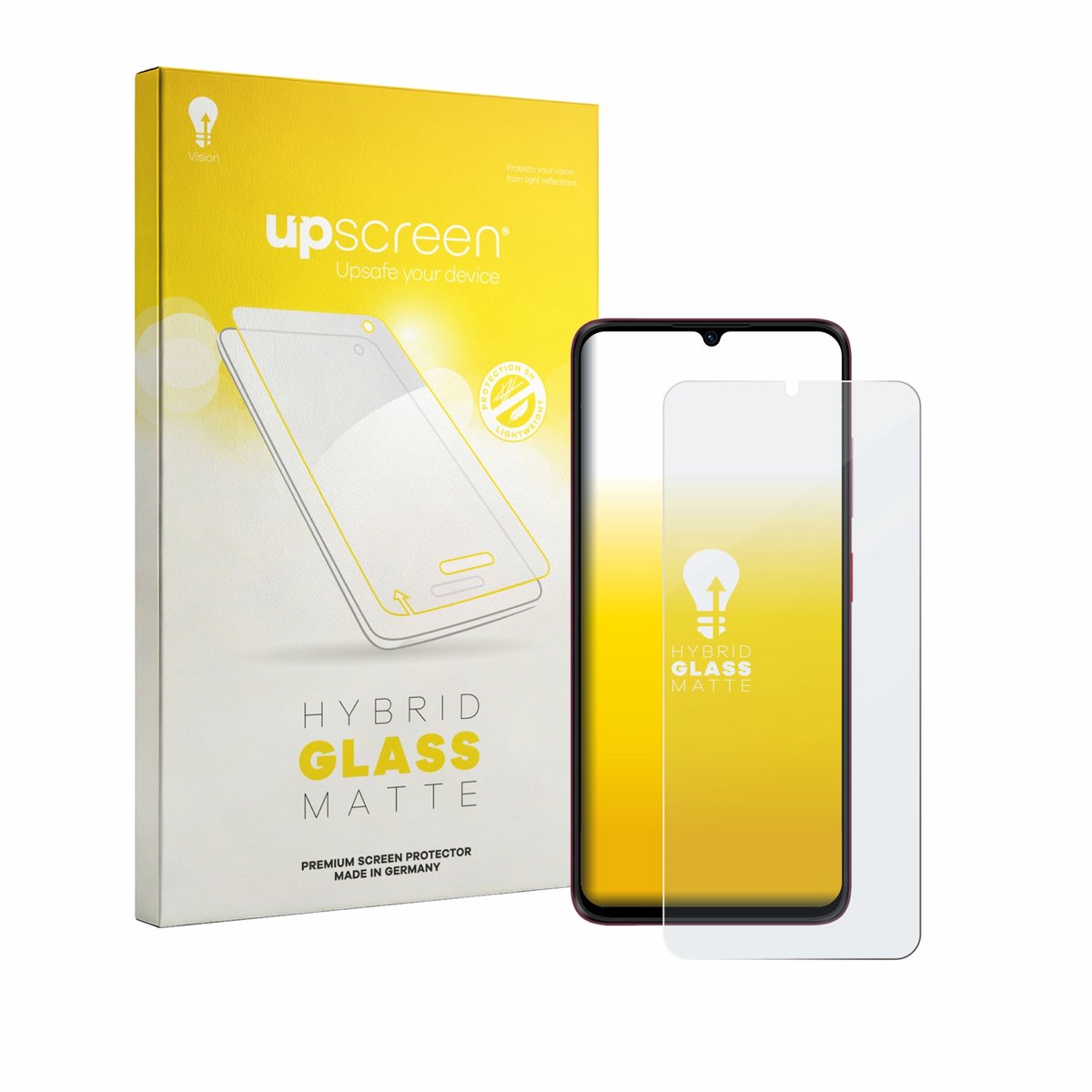 upscreen - Screenprotector voor AI+ Nova 2 - Folie Beschermfolie Beschermglas matte