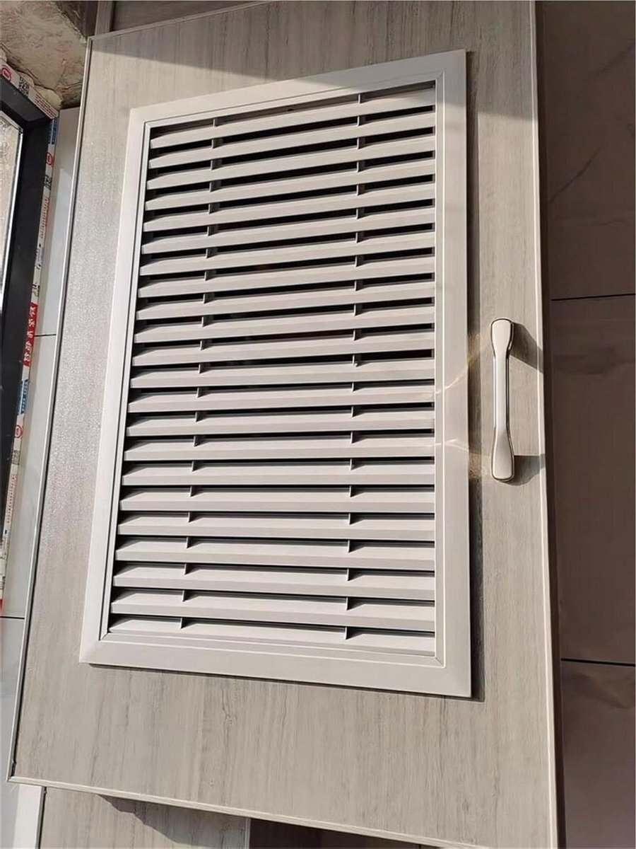 Luchtrooster Laag Profiel - Ventilatie Afdekking - Luchtstroom Verbeteren - Op Maat Gemaakt - 25 x 110 cm - Aluminium