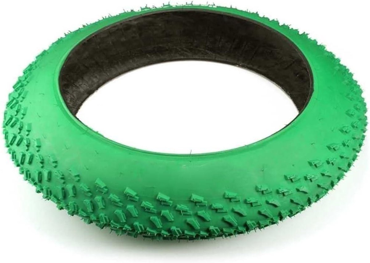 Fietsband - Fat band - Off-road rijden - Dikke band - 20x4 inch - Groen