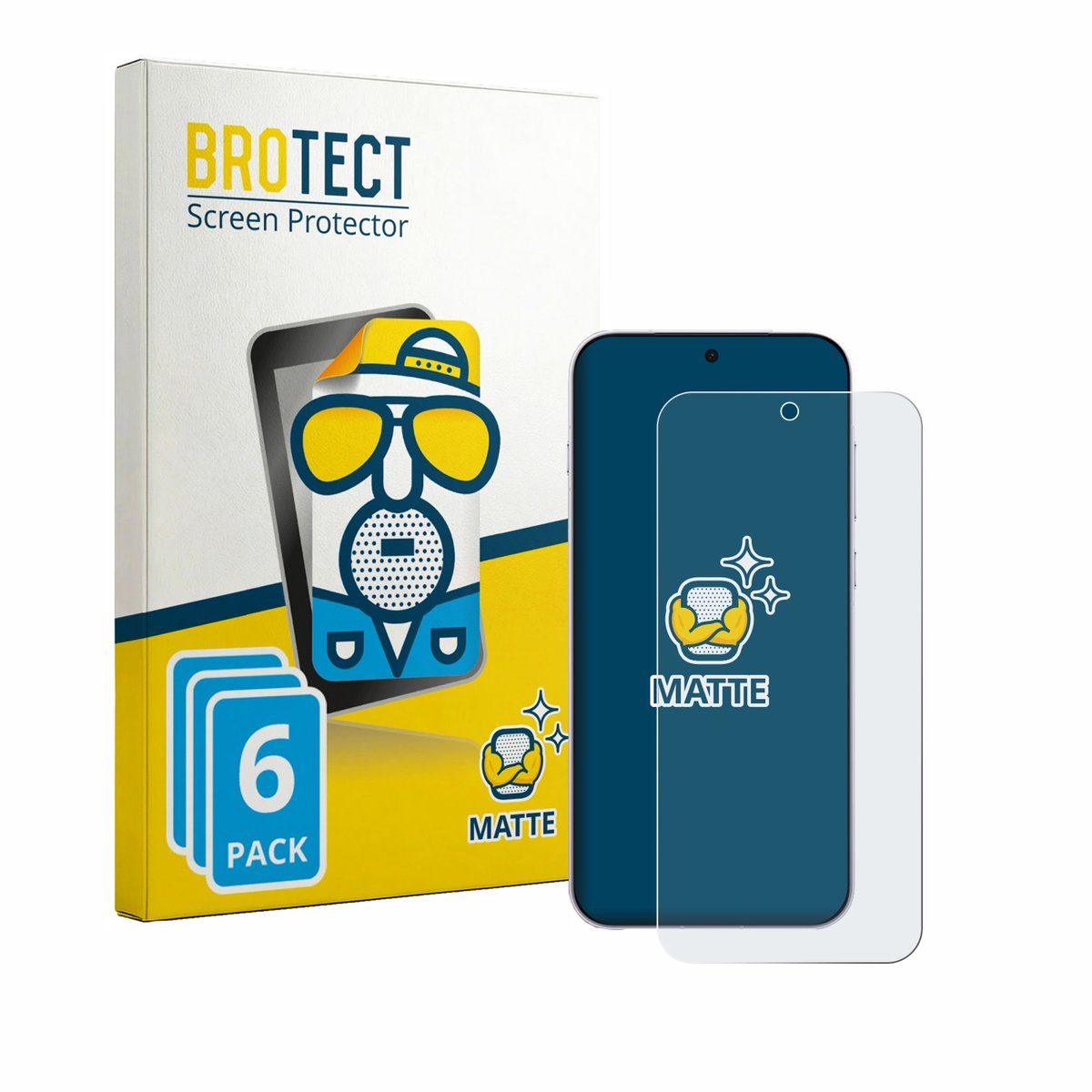BROTECT - Screenprotector voor Oppo Find X9s Pro - Folie Beschermfolie matte 6 Stuks