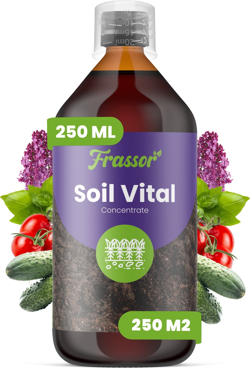 Soil Vital Concentraat - 250 Ml Voor 250 M2 - Ondersteunt De