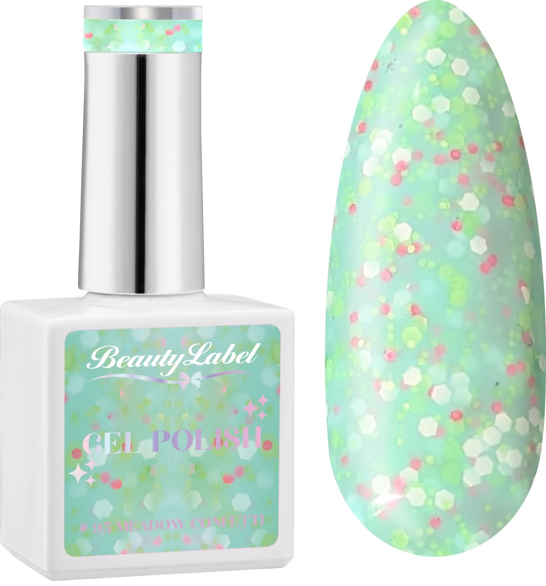 Beauty Label - Gelpolish 15ml - #95 Meadow Confetti