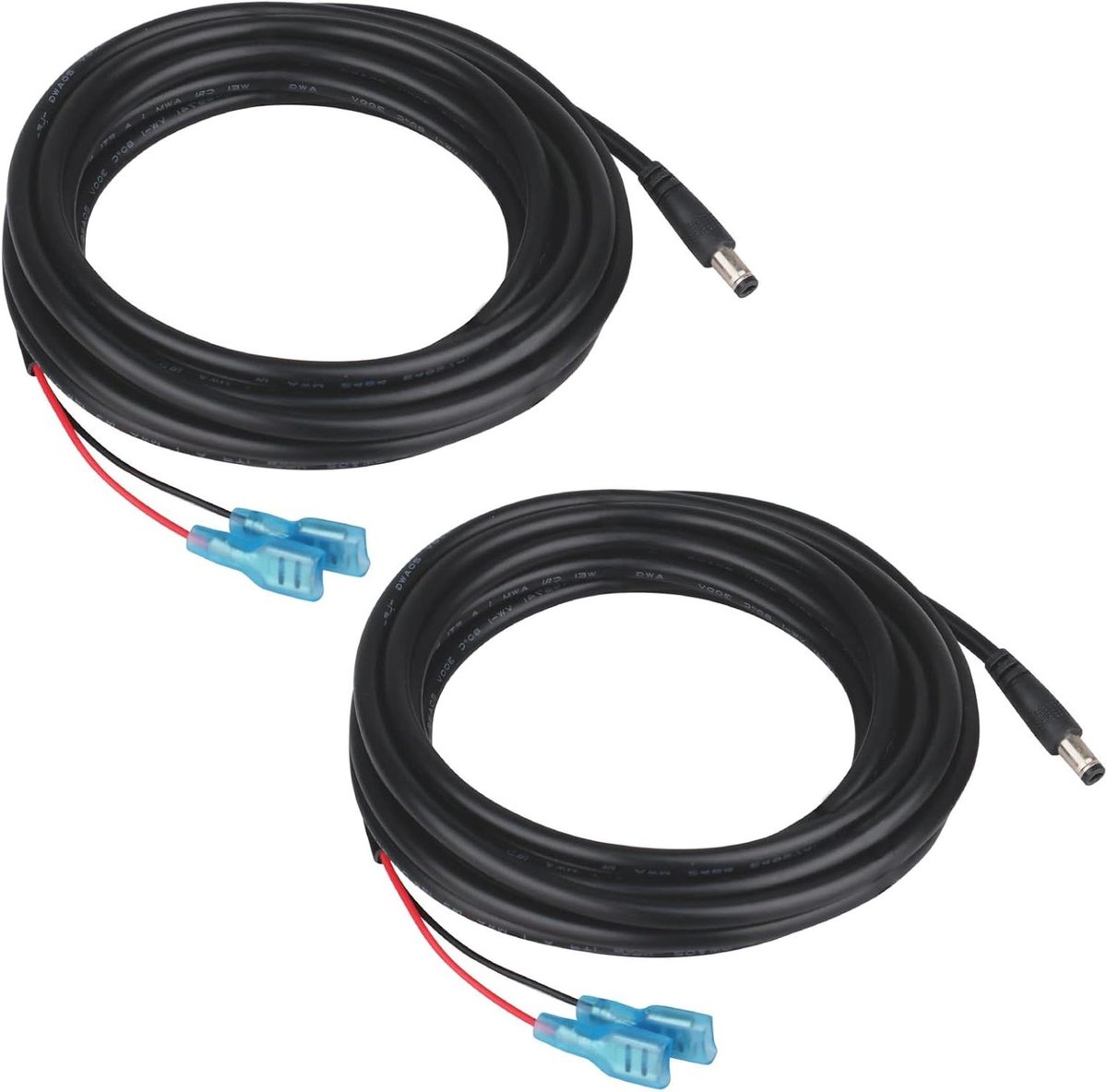 Trail Camera Kabel - Voedingskabel Set - Buiten Beveiliging - Universele Compatibiliteit - 2 Meter - Zwart