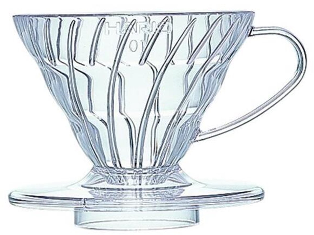 Hario Dripper V60-01 Kunststof - Transparant