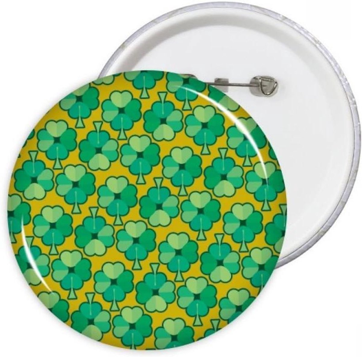 Ronde Pinnen Badge - Kleding Decoratie - Persoonlijke Stijl - Kras- en UV-bestendig - 5 Stuks M - Multi kleuren