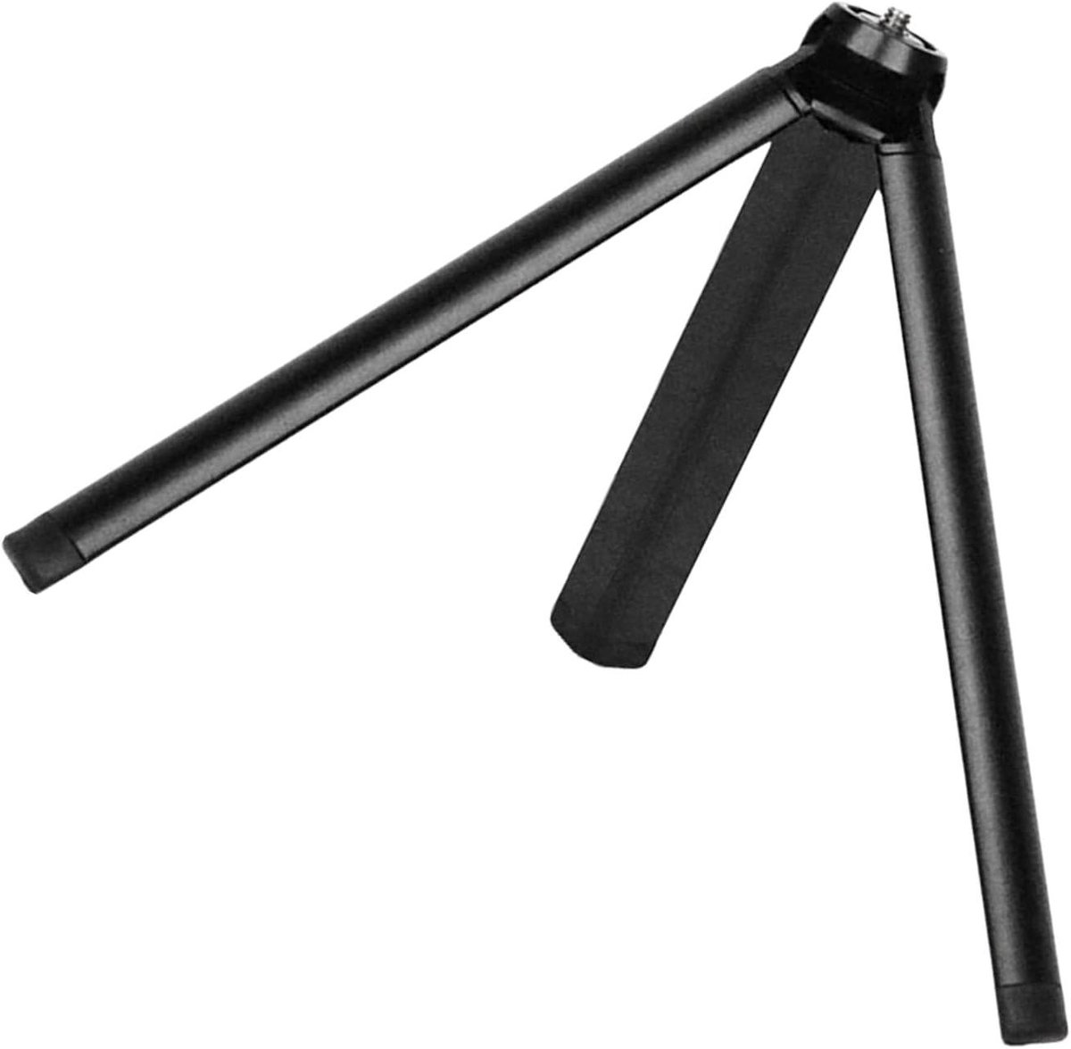 Reis Statief - Klein Statief - Mobiel Filmen - Opvouwbaar Aluminium - 18.5 cm - Zwart