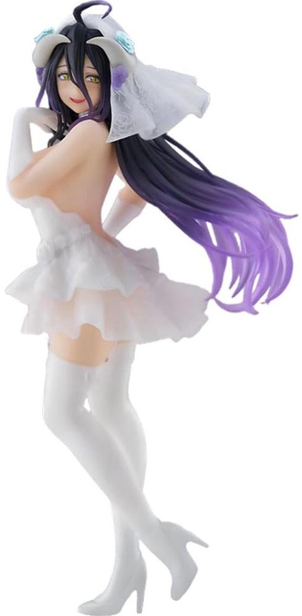 Taito Prize Overlord Coreful PVC Statue Albedo Wedding Ver. 18 cm Beeld