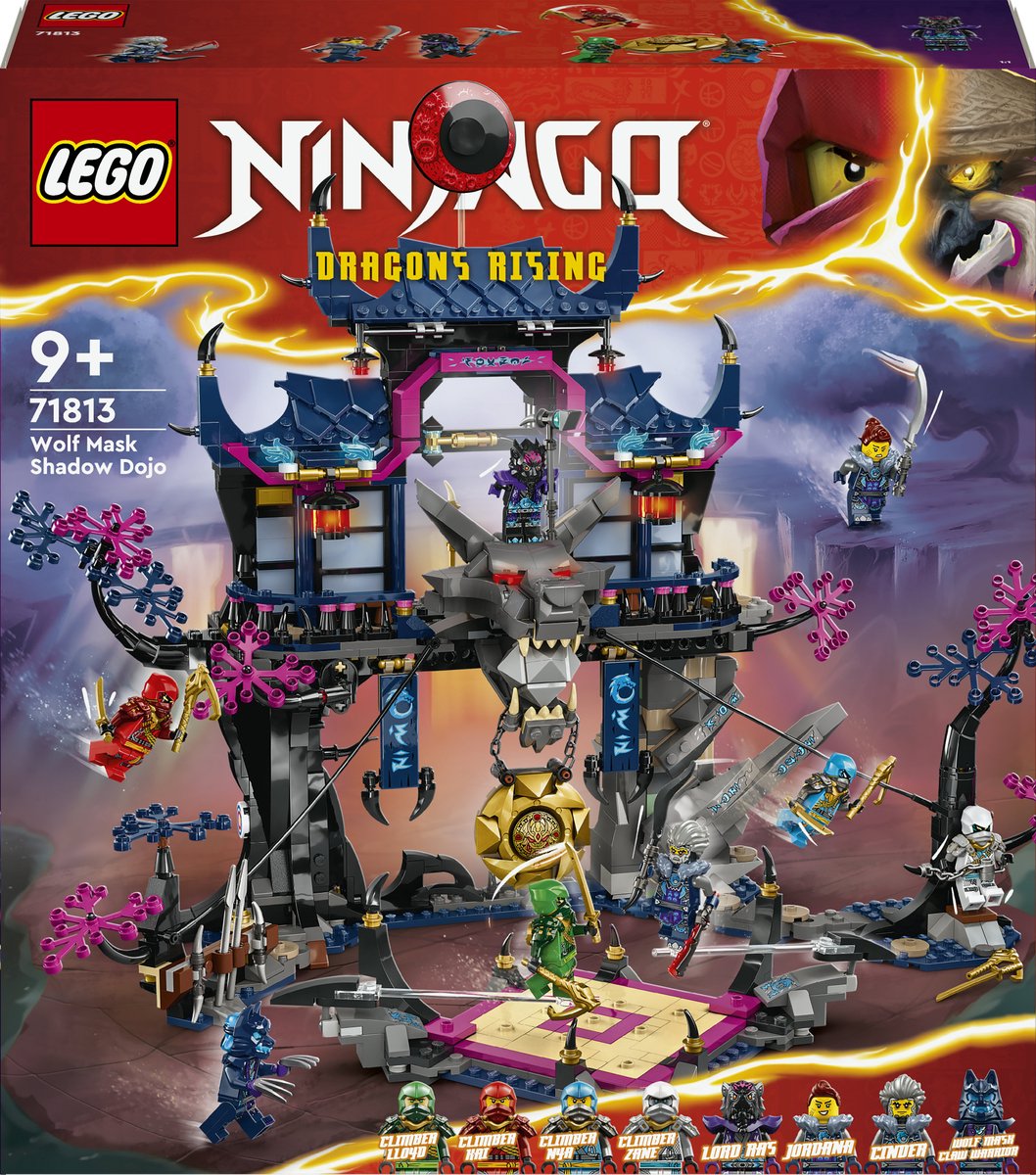 71813 LEGO Wolvenmasker schaduwdojo