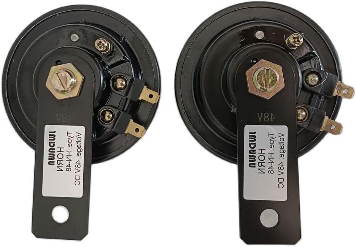 Heftruck Hoorn - Luidspreker Tweeter - Veiligheid Signaal - 110 Decibel - Φ95mm x 35mm - Zwart