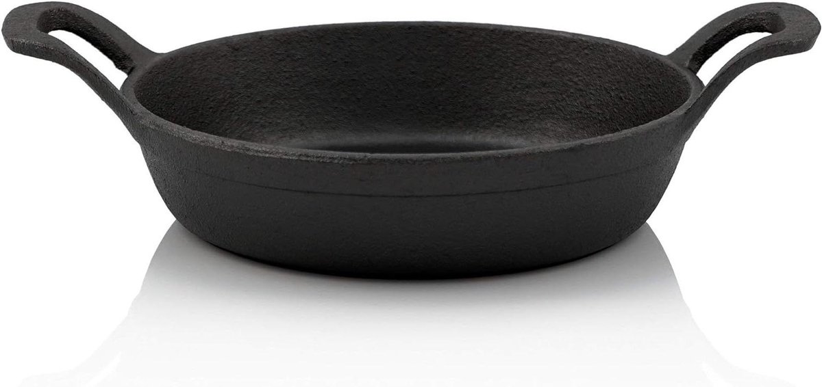 Gietijzeren Pan Bbq - Gietijzeren Skillet - Grillplaat keukenoplossing