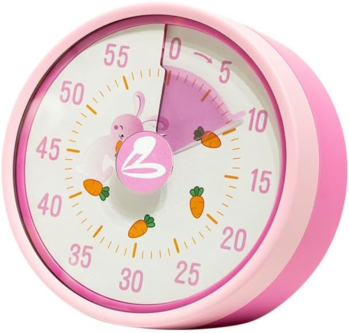 Visuele Timer voor Kinderen - Mechanische Timer - Magnetische 60 Minuten - Keuken - Klaslokaal - Kantoor - Tijdmanagement Hulpmiddelen voor Studie en Koken