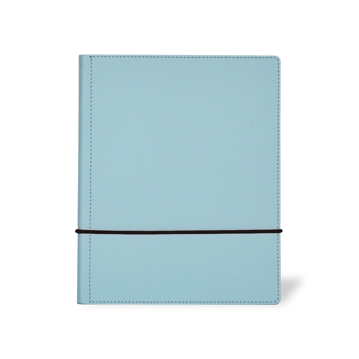Notitieboek LOOP LUXE - Hervulbaar Notebook - Notitieboek A5 - Logboek - Journal - Gelinieerd - Extra Opbergvakken – Leer – Duurzaam – Oceaan Groen | MADE out of