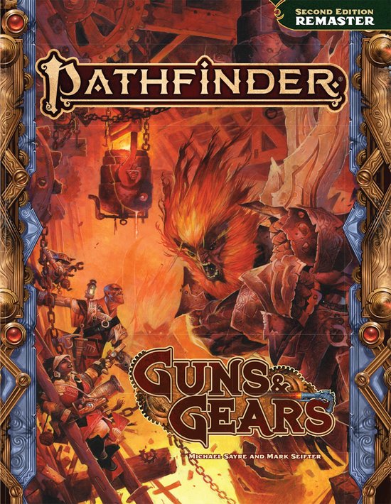 Pathfinder Second Edition (PF2E)- Pathfinder Guns & Gears (R ... - cover