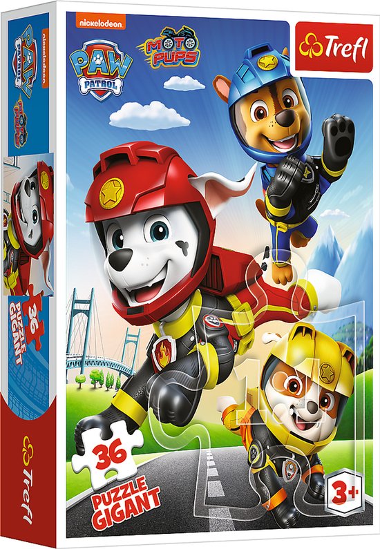 Paw Patrol Puzzel - 3 Dogs | bol