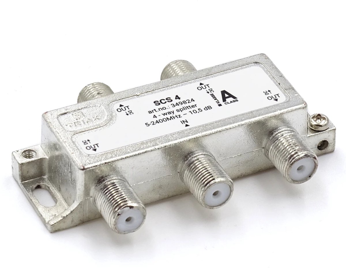 Triax SCS 4 - SAT-verdeler - 1x4 - 5-2400 MHz
