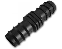 Bradas DSWA01-16L - Lijn Koppeling - 16mm - Kunststof - Zwart