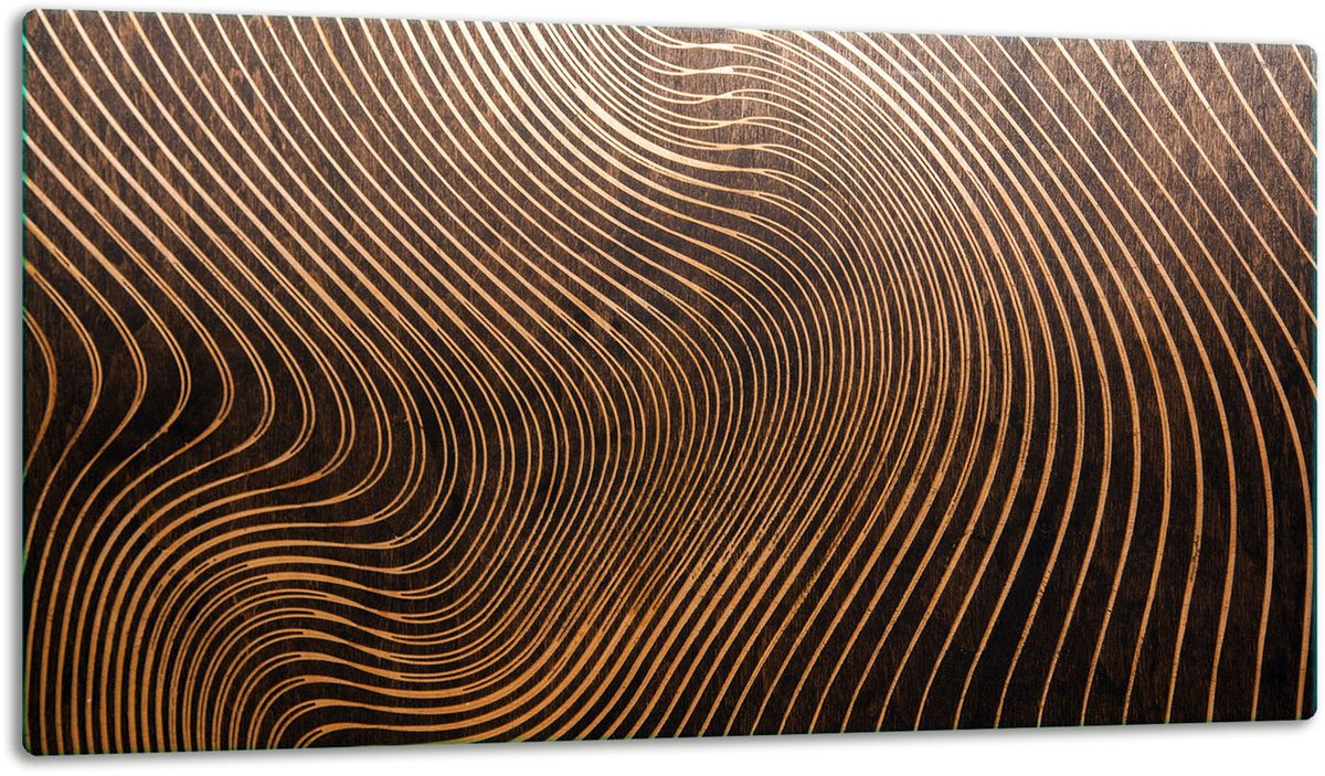 TMK ArtDeko - Snijplank - Glas - 52x30cm - Inductiekookplaat Veilige
