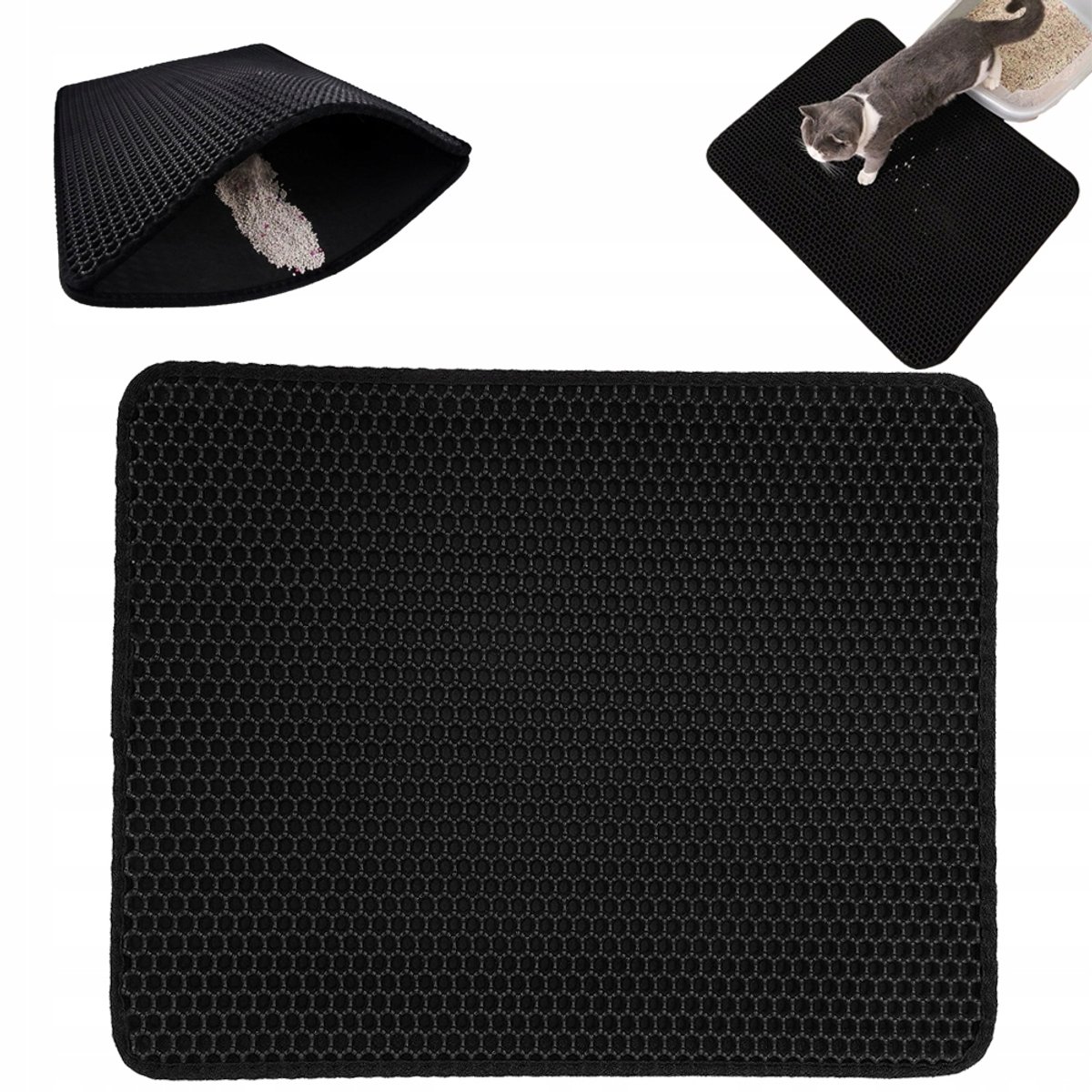 Hangzhou A Link Star Technology Co. Ltd - Mat voor kattenbak - 45x60 cm - Licht en duurzaam - Waterdicht