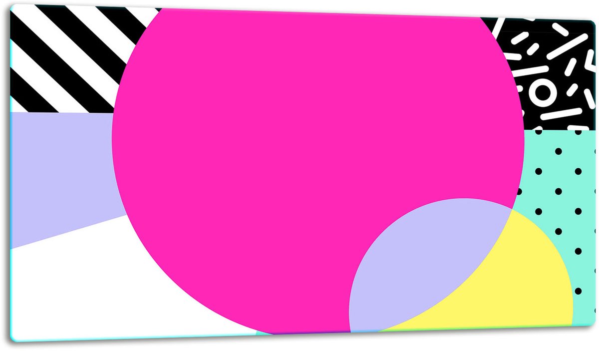 TMK ArtDeko D30x52 - Glazen Snijplank - 52x30cm - Inductiekookplaat Compatibel