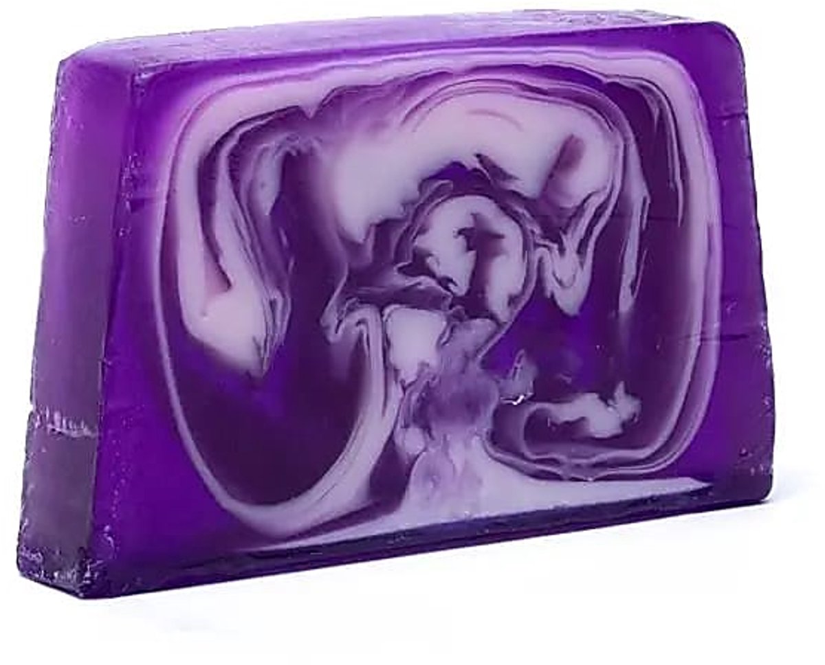 Natuurlijke handgemaakte zeep lavendel - set van 4 stuks - 80 g - 80g