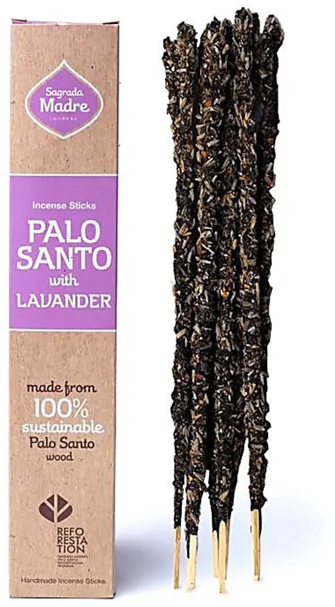 Sagrada Madre palo santo en lavendel wierook - 1 doosje Meerkleurig