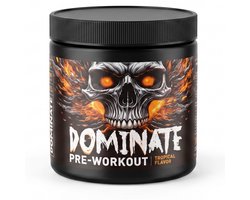 Hardcore Pre Workout Poeder - Extreme Energie, Focus & Pomp - Tropical Smaak - 300g - DOMINATE by YoungFitNutrition