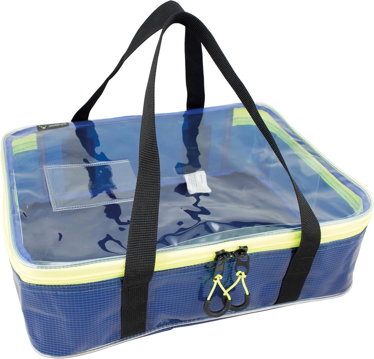 Modulaire Tas - Opbergtas Eurobox - Orde Houden - Transparant Deksel - S Formaat - Blauw