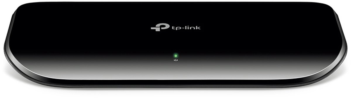 TP-Link TL-SG1008D Unmanaged Gigabit Ethernet (10/100/1000) Zwart