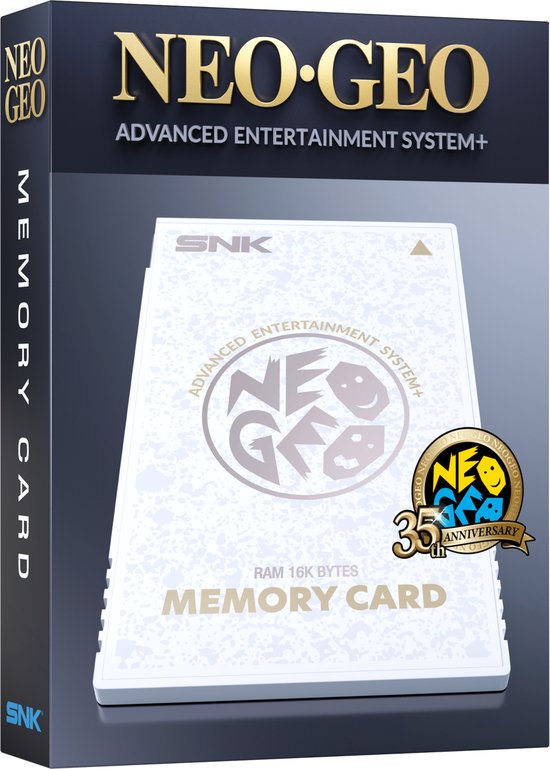 NEOGEO AES+ Memory Card - Wit