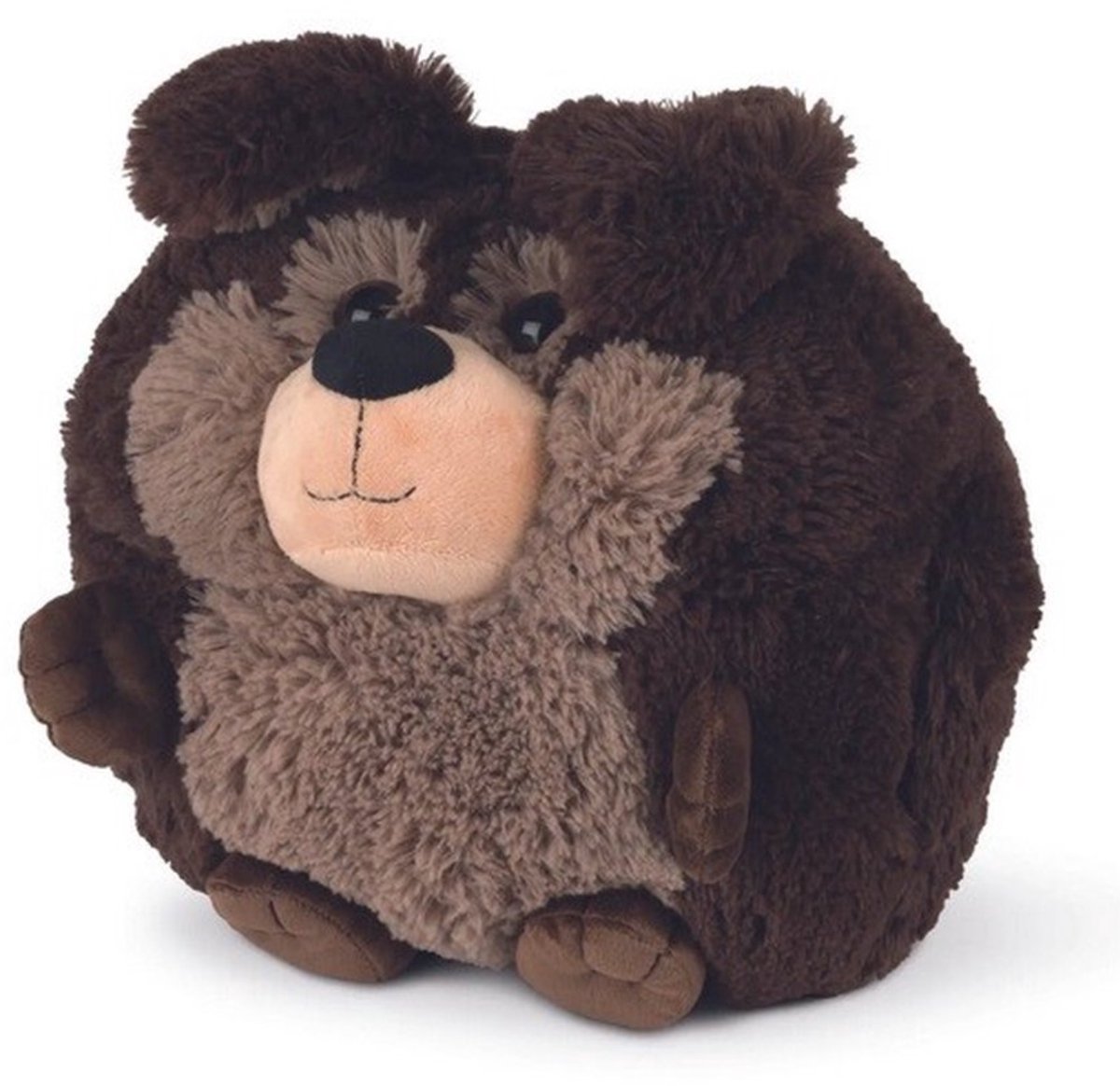 Cozy Noxxiez Handwarmer/knuffel Hond 35 Cm Junior Pluche Bruin