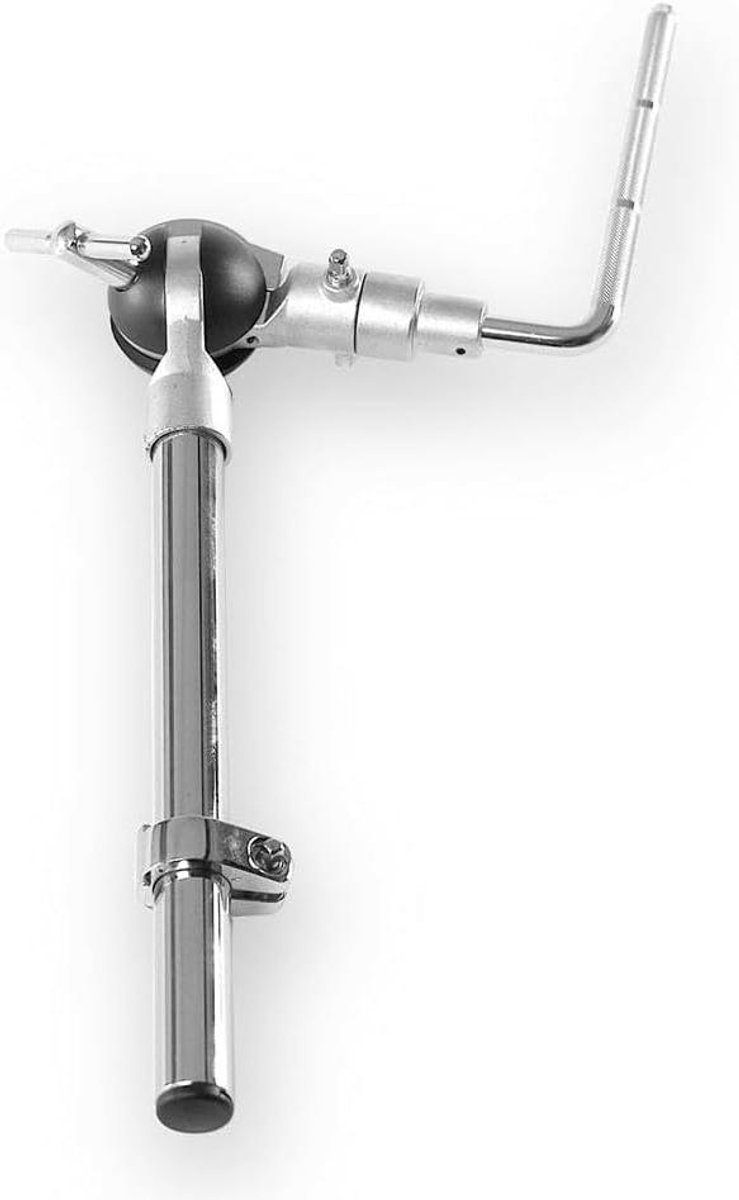 Tom Houder - Drumhouder L-Rod - Drumstel Opbouwen - Ultra Adjust Systeem - 10.5 mm - Zilver