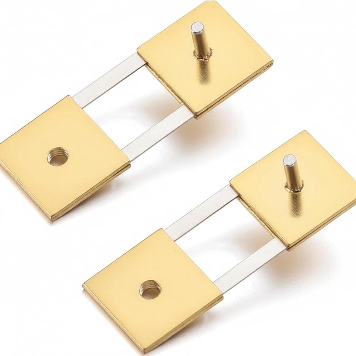 Klok Slinger Ophanging - Pendelveer Klokonderdeel - Klok Reparatie - Precisie Gemaakt Metaal - 1.73 x 0.81 cm - Zilver