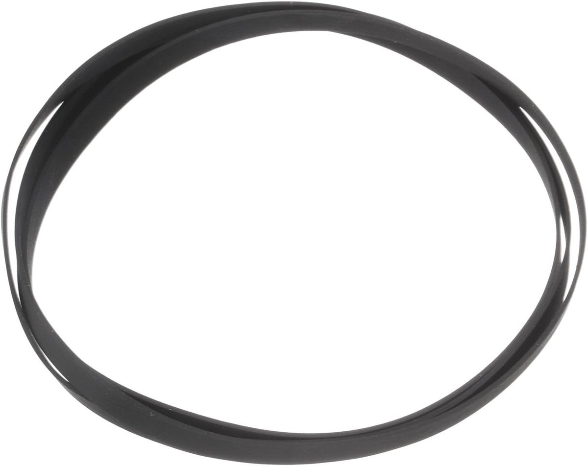 Draaitafel Riemen - Platenspeler Riemen - Muziek Luisteren Verbeteren - Duurzaam Rubber Materiaal - 320 mm x 5 mm - Zwart