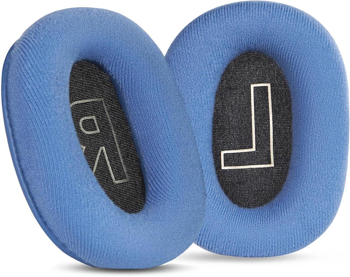 Oorkussens Vervanging - Kussen Hoofdtelefoon - Geluid Verbeteren - Ongeëvenaard Comfort - 10 x 8 x 1 cm - Blauw