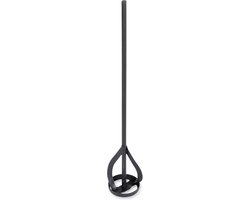 Mengkraan Mixer - Roerder Opzetstuk - Verf Mengen - Gegalvaniseerd Staal - 60 x 400mm - Zilver van Merkloos — afbeelding 2